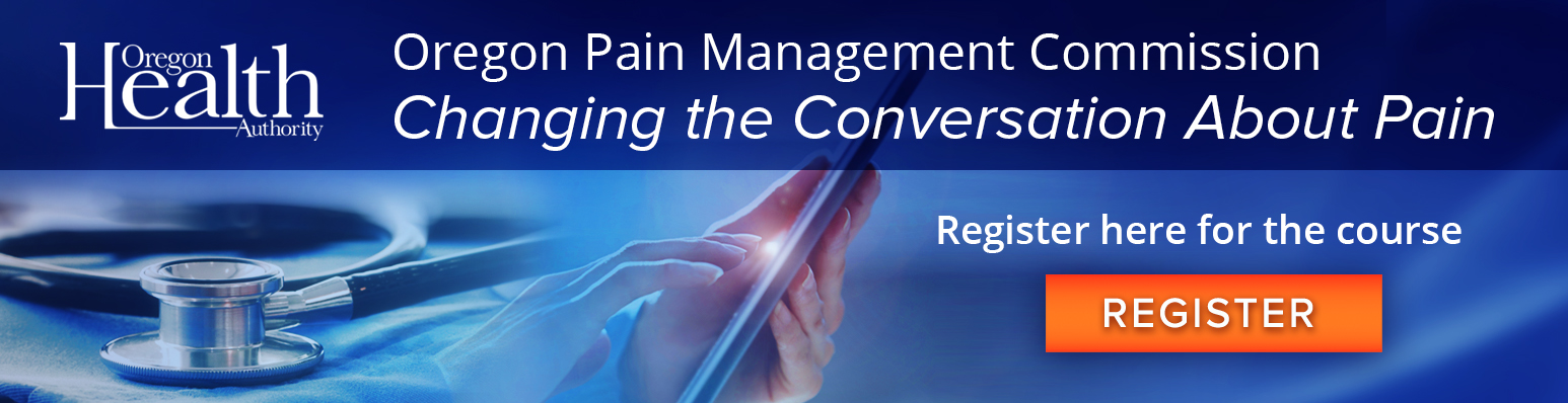 Clinician course about pain management